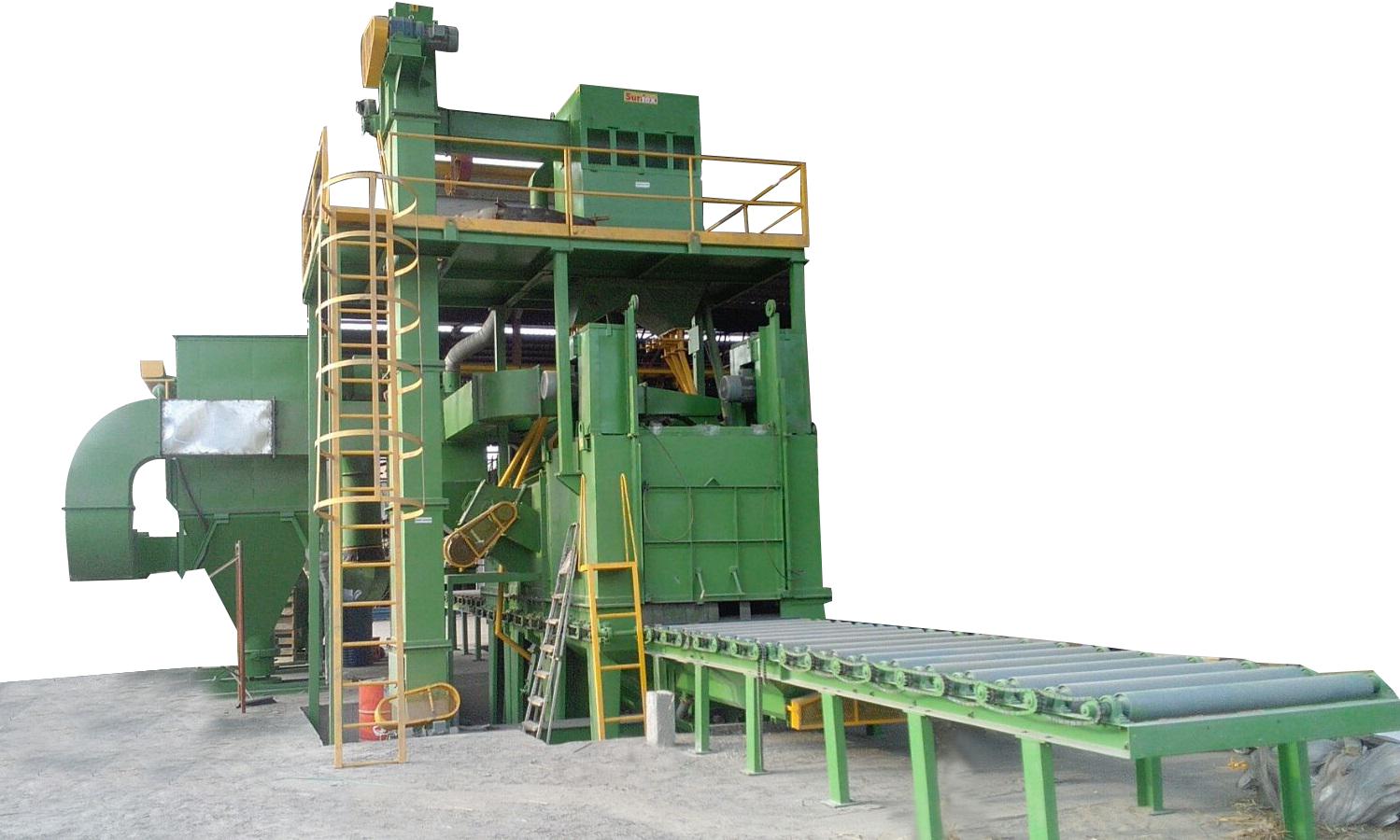 Continuous Shot Blasting Machine