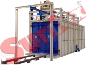 Advanced industrial blasting equipment built by trusted shot blasting machine manufacturers sfecindia